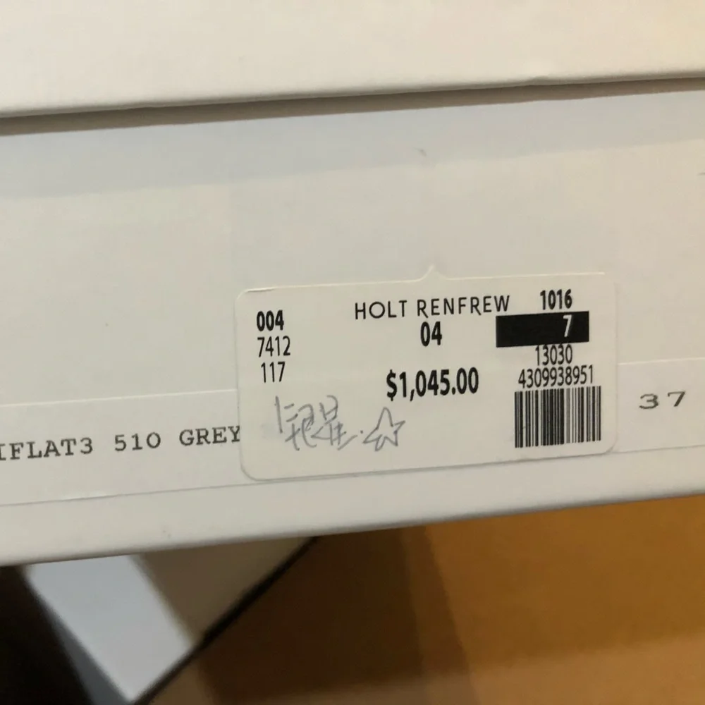 Size37 only wear once with cover underneath. dust bag and box bought from Holts - Picture 3 of 3